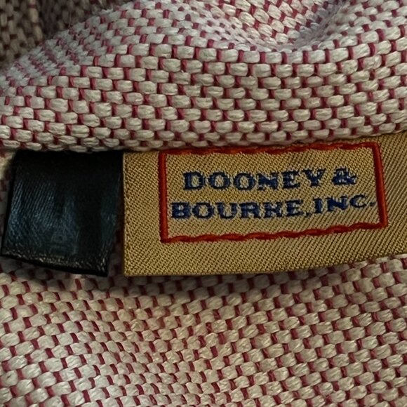 Dooney & Bourke Mckenkie Hobo Black & Brown Leather Bag Zipper, Tassel, Shoulder - Picture 5 of 16